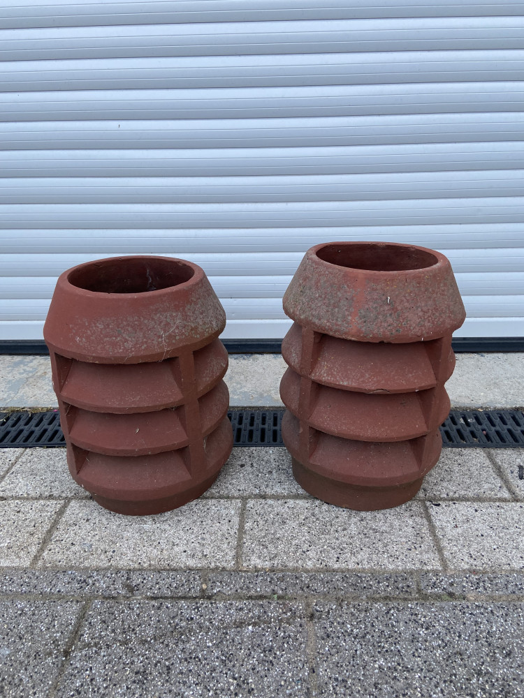 Chimney pot tops approx 39cms
