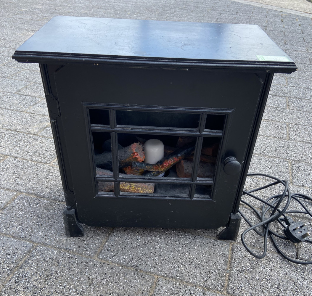 Faux Fire Place working