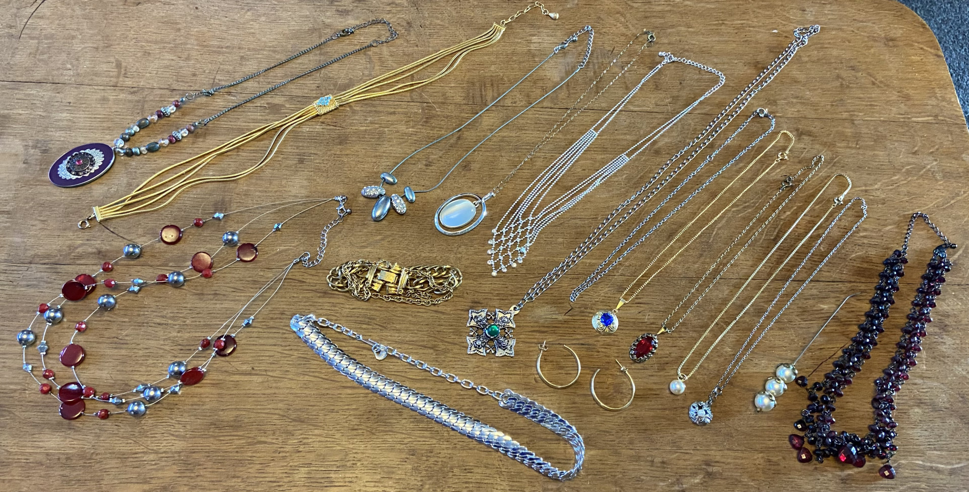 Large lot of costume jewellery