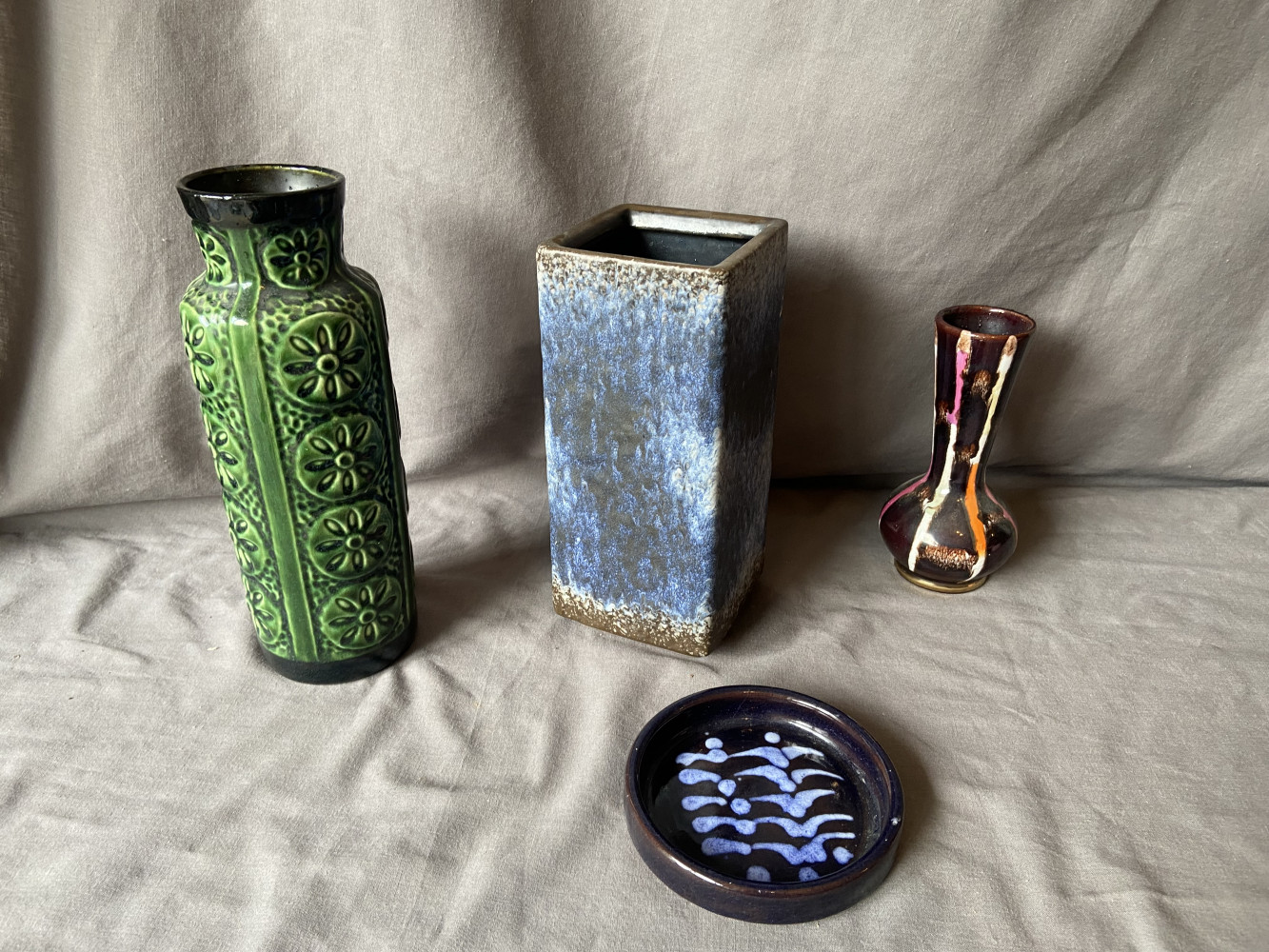 Mid century German and other ceramics.