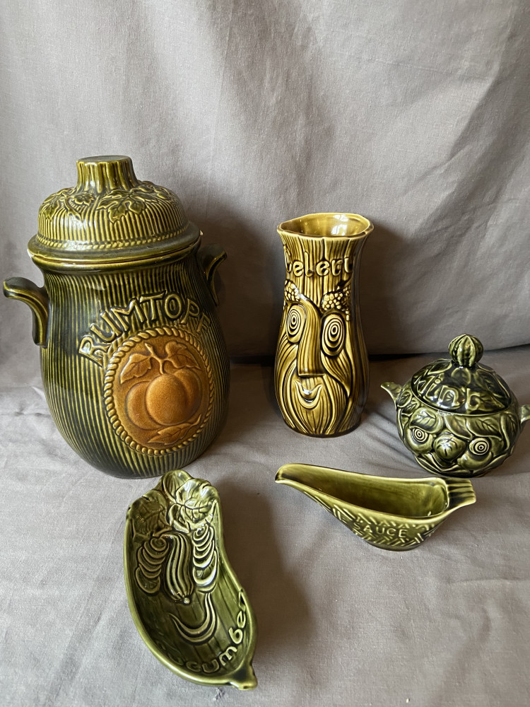 West German Runtopf Jar and mid century ceramics