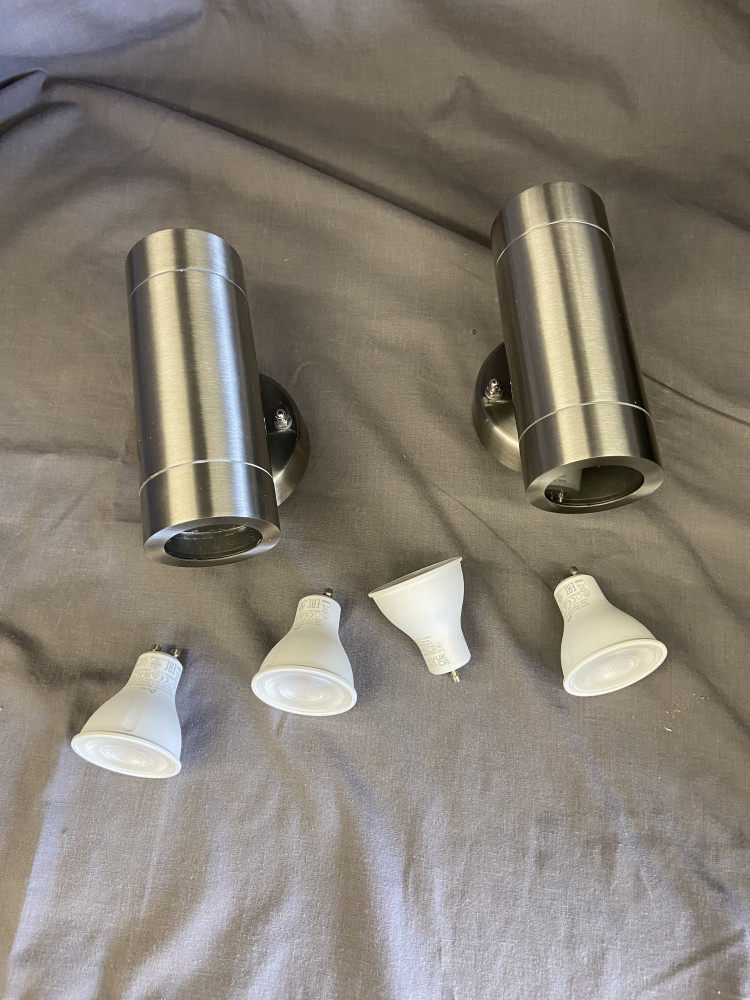 As new set of outside lights