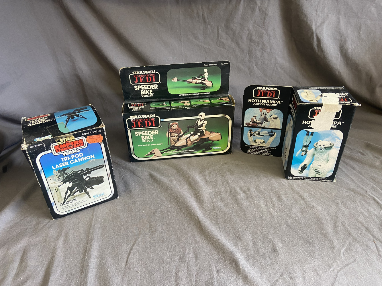 3 Original Star Wars toys
