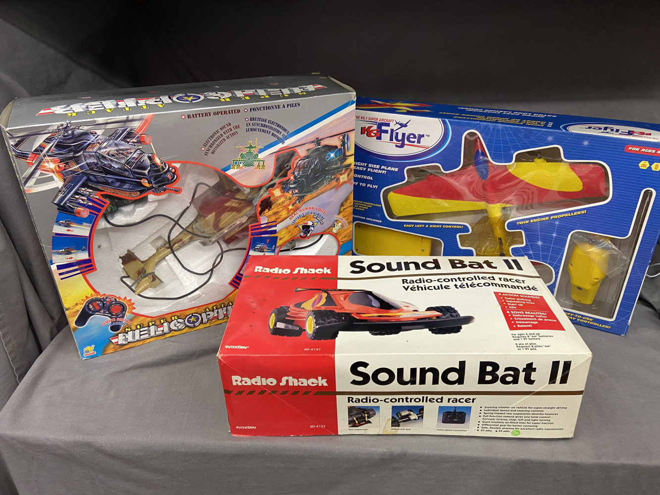 3 remote control toys