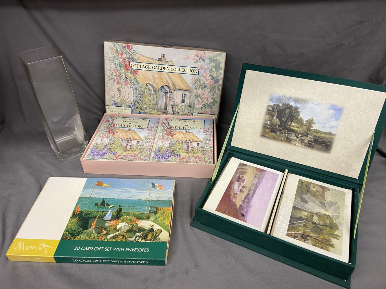 Writing and card set