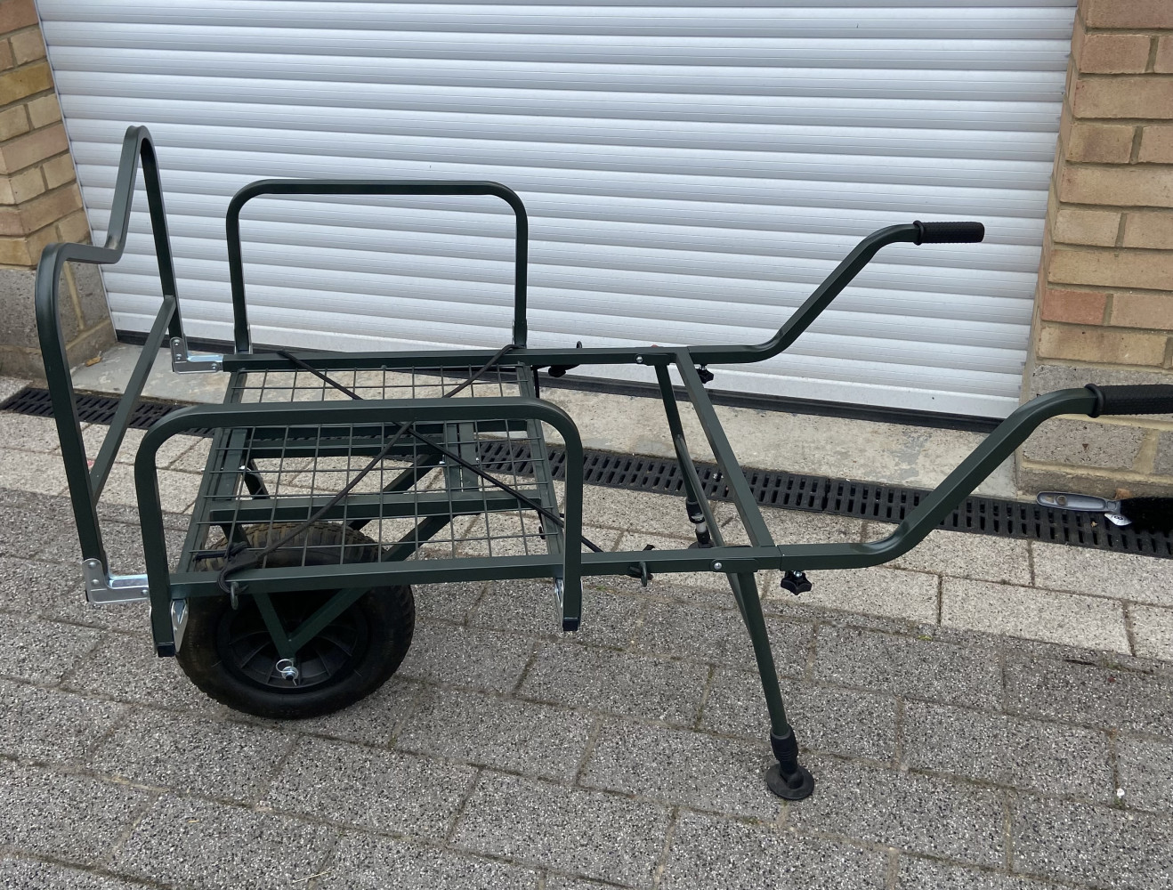 Large folding fishing trolley