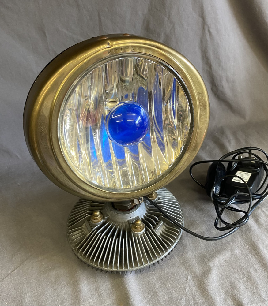 One off bespoke fully working lamp approx 30cms high