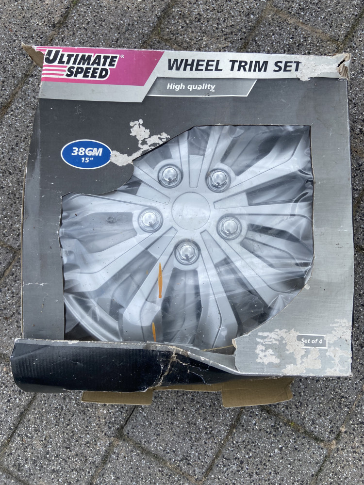 15 inch Wheel Trims set of 4 unused
