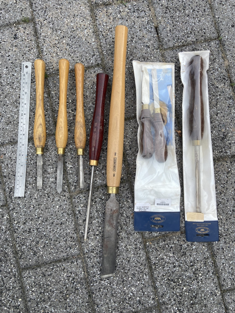 Crown Wood Turning Lathe Tools