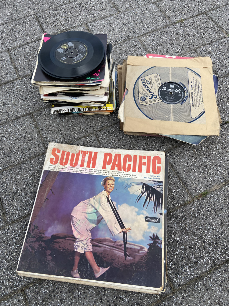 Large mixed vinyl 7,9 and 12 inch