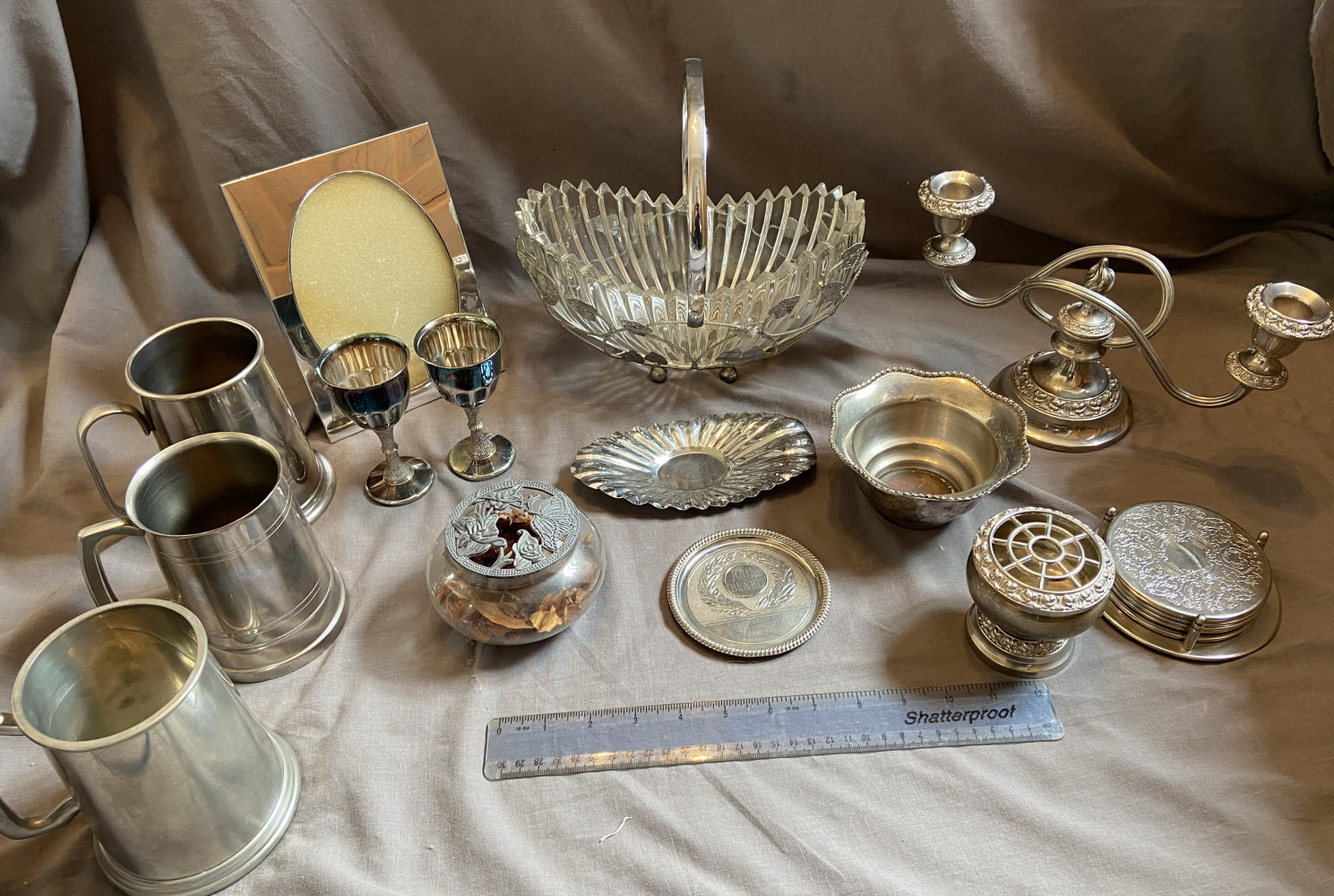 Plated and metalware