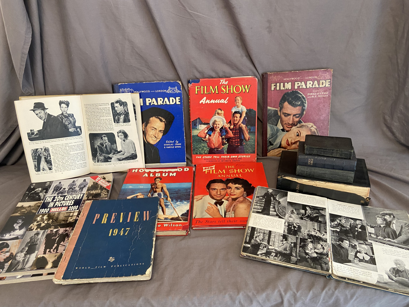 Collection of 40s and 50s film books and later film books