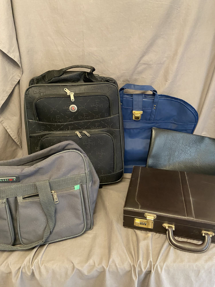 Quality bags inc suit carrier and brief case