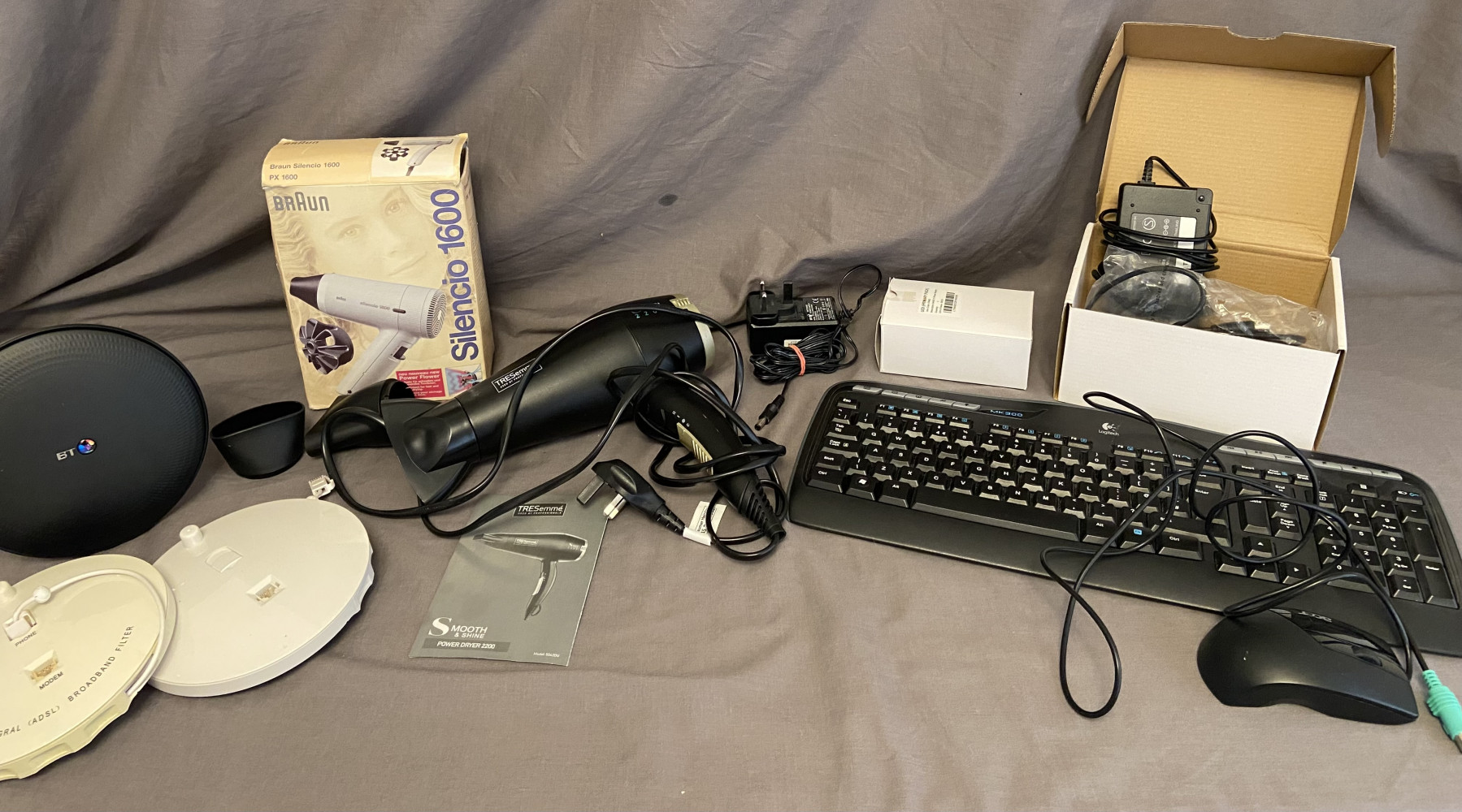 Mixed household electrical inc Tresemme Hair Dryer