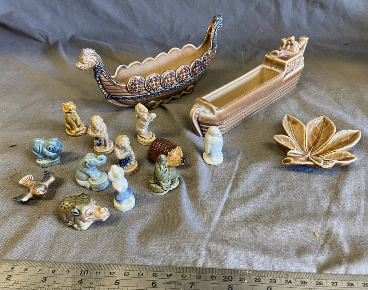 Wade collection incl 2 rare boats