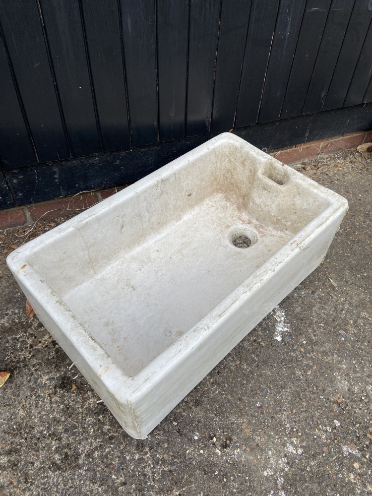 Large butler sink 75cms x 45cms