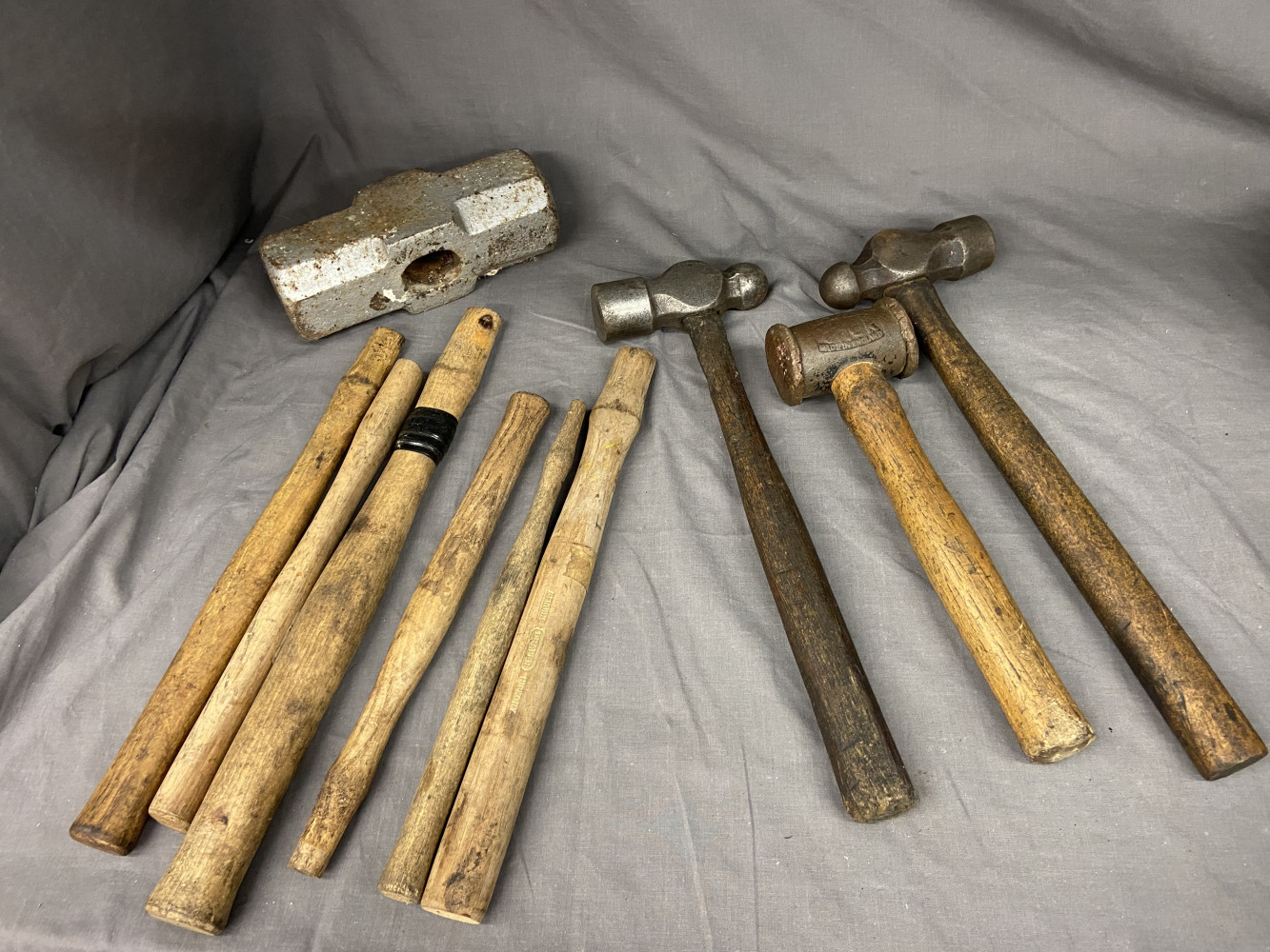Hammers and handles inc vintage THOR hammer