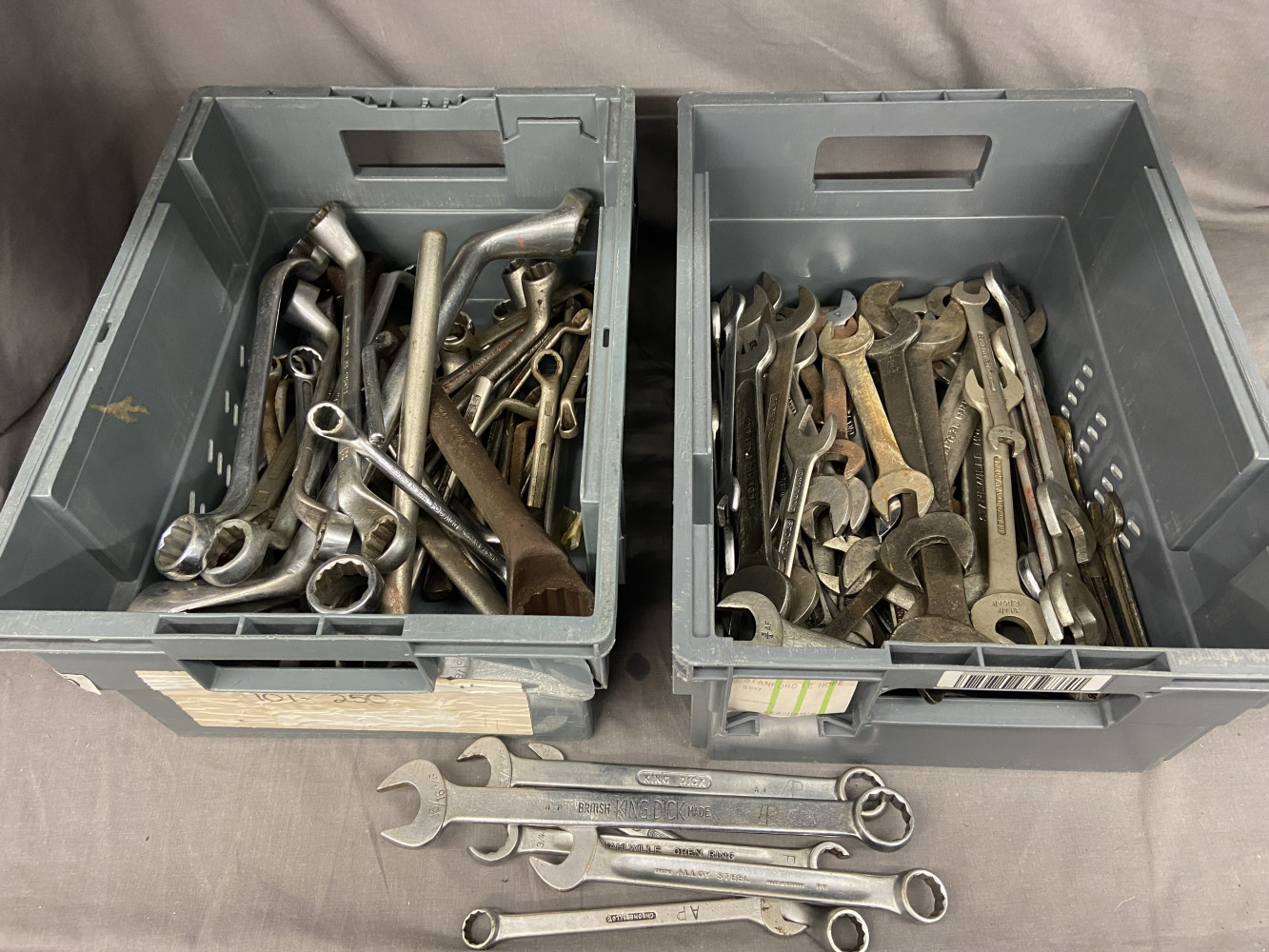 Huge lot of spanner’s