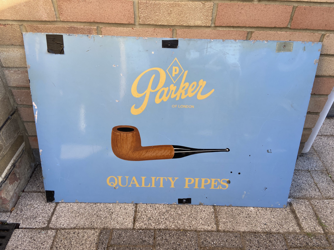 Painted Metal Double Sided Sign