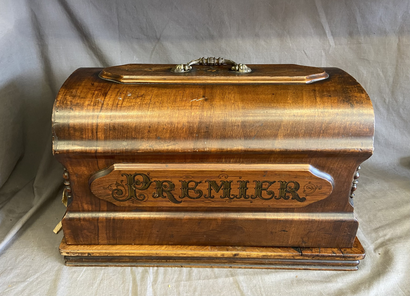 Premier sewing machine with inlaid decoration