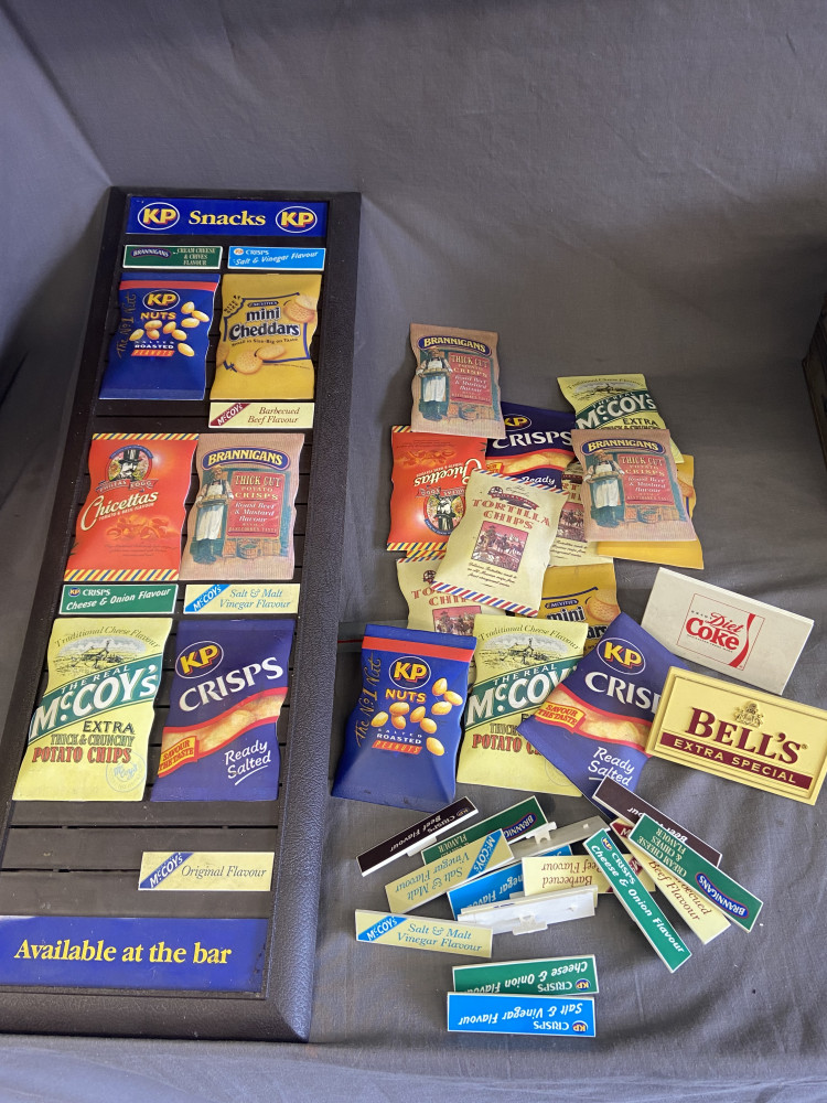 Plastic Pub snack board set very rare item