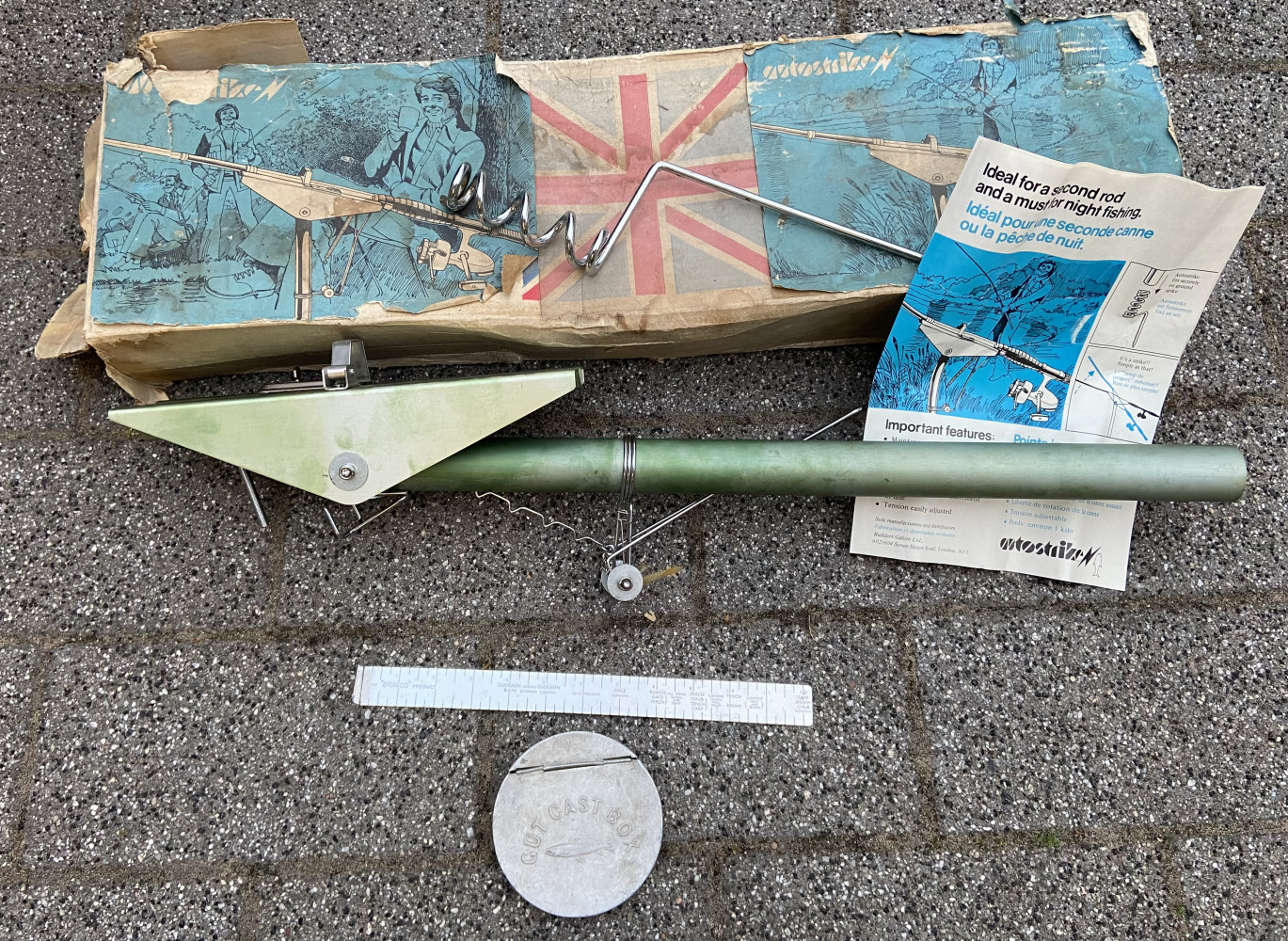 Vintage fishing equipment