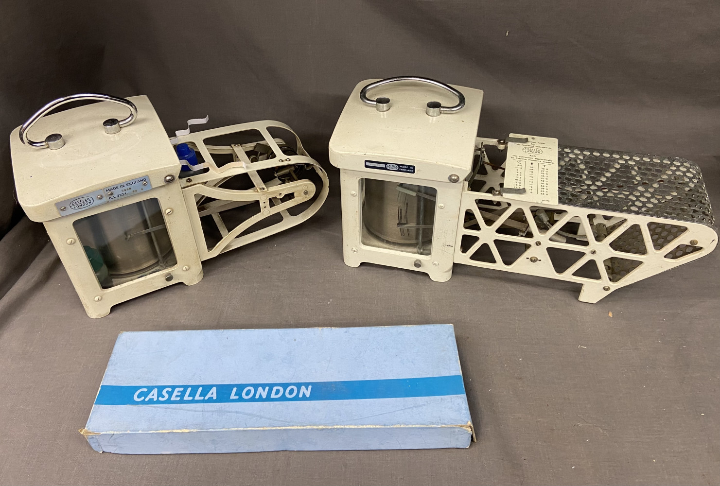 Set of Scientific Thermographs