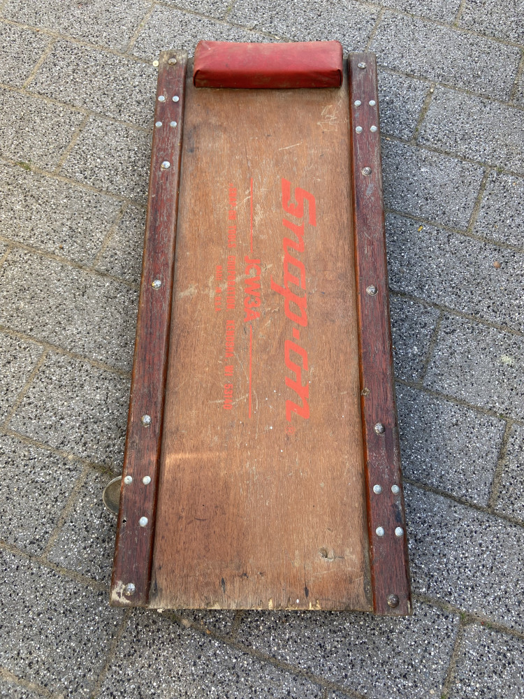 Vintage Snap-on Wooden Trolley