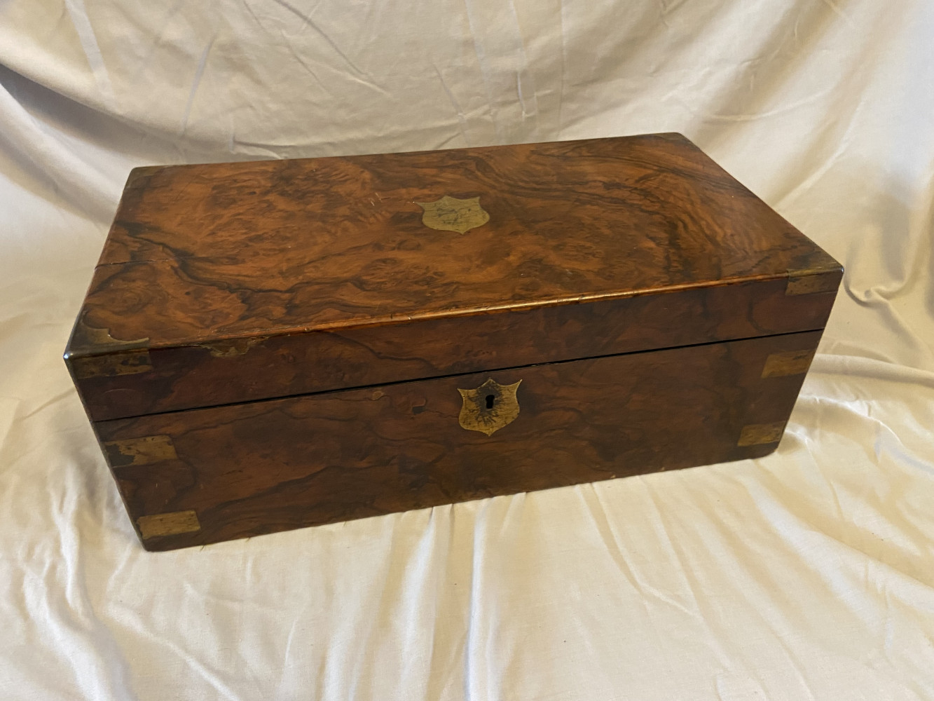 Large writing slope with secret draw 50cms