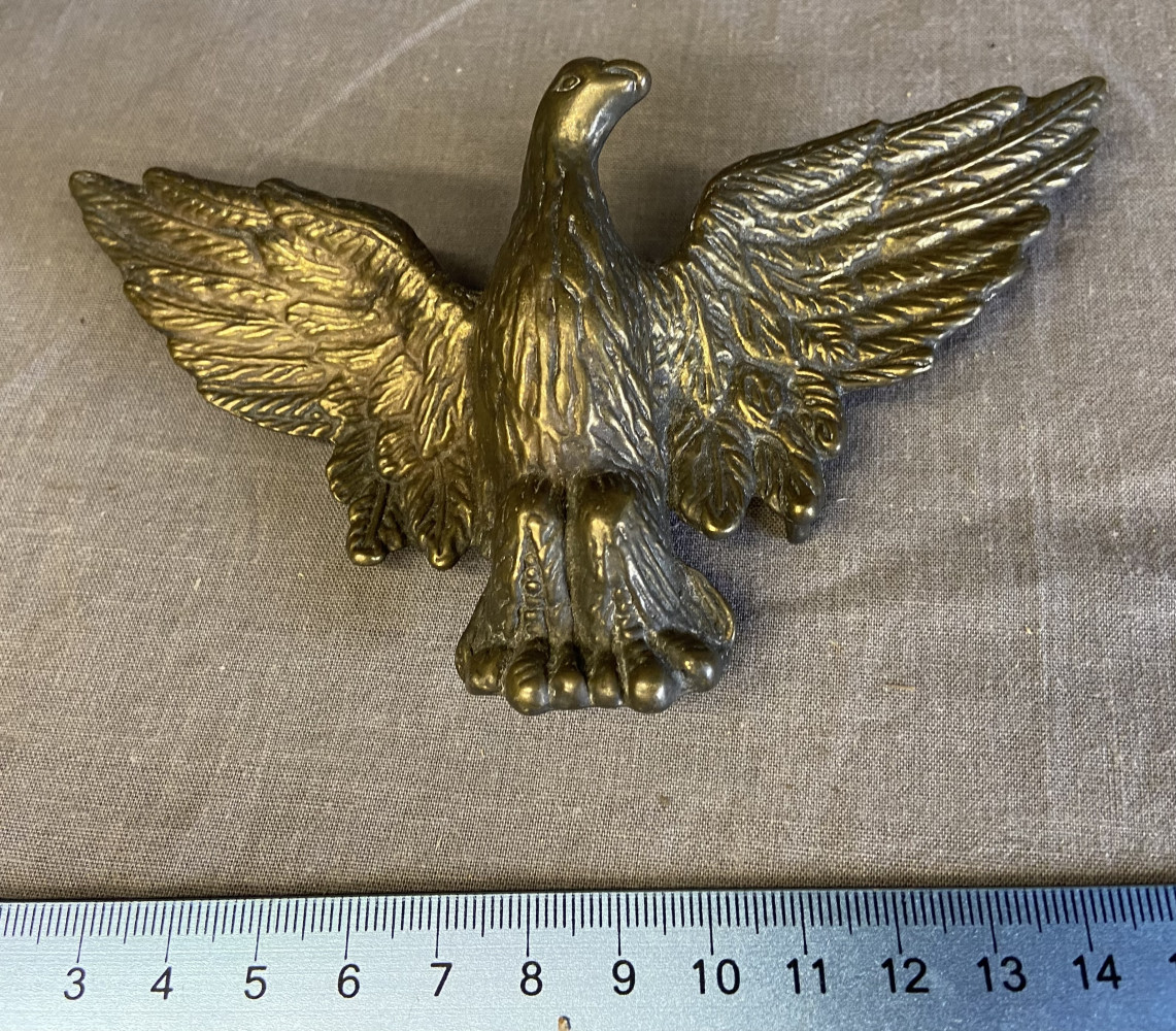 Vintage Brass Eagle belt buckle possibly German