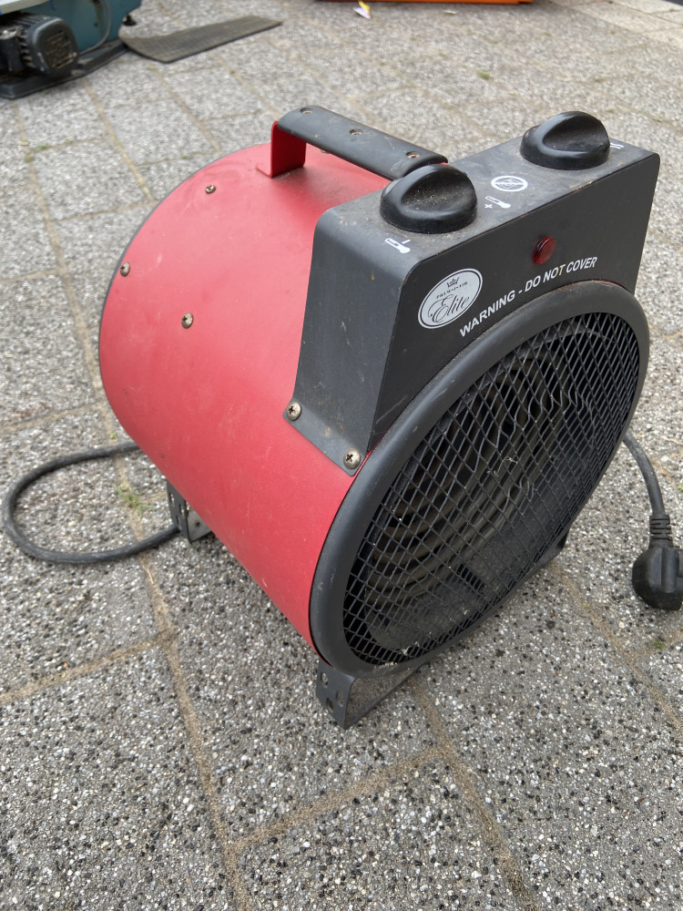 Working garage heater