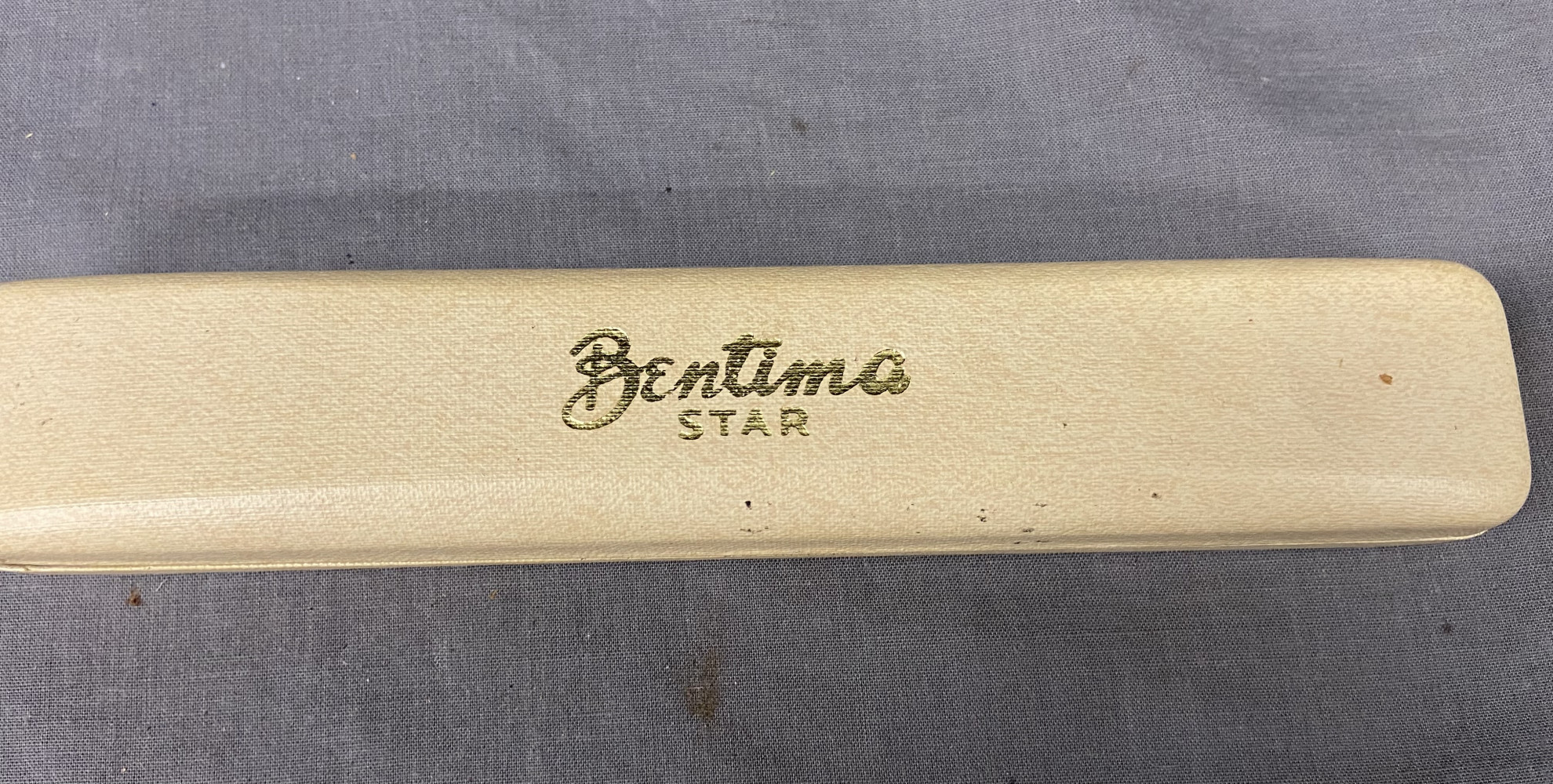 Bulova watch on case