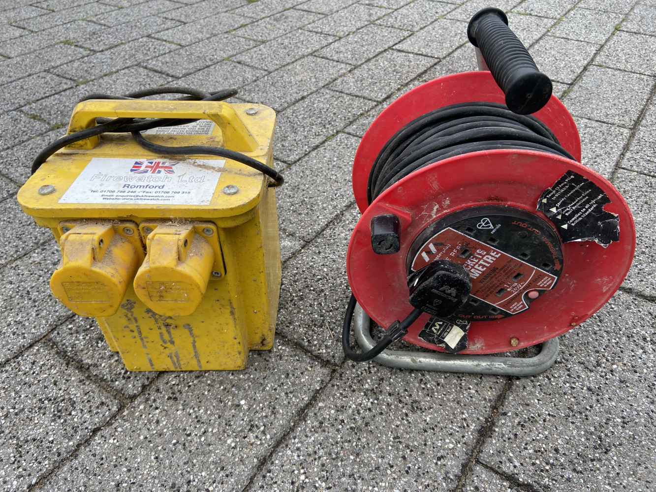 Extension lead and 110v transformer