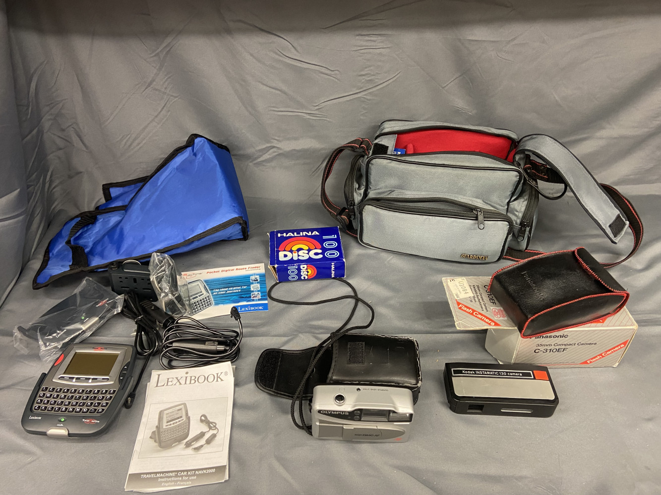 Camera equipment and Lexibook digital route finder