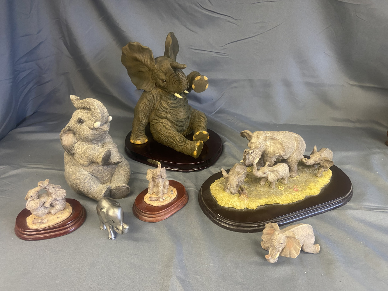 Collection of detailed Elephant figures