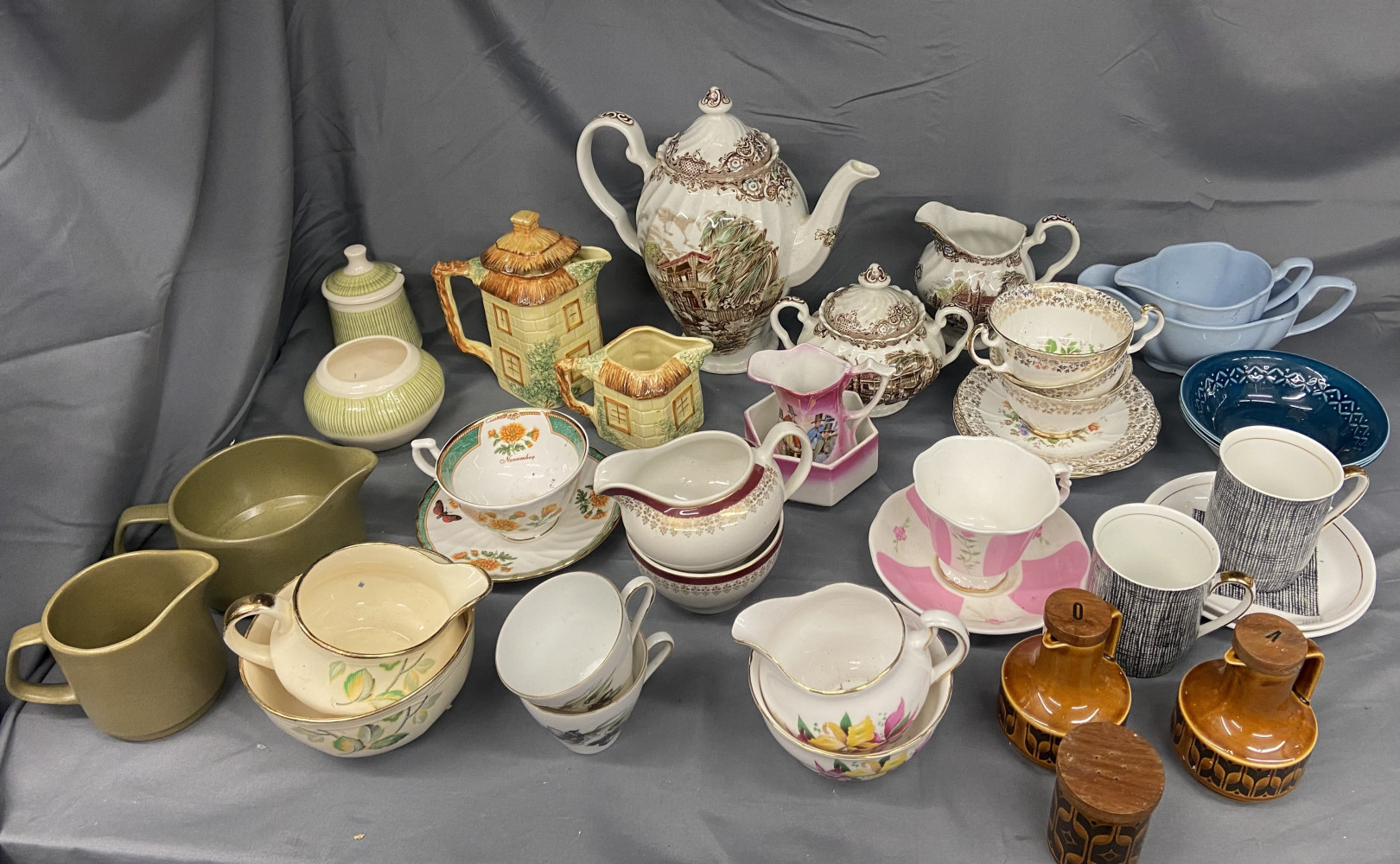 Large lot of mixed china, 2 or 3 of each items