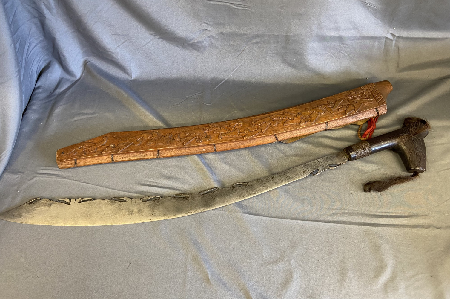 Indonesian Dayak head-hunter's sword or Mandau