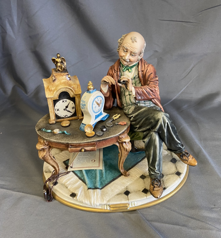 Capodimonte porcelain Figure 20cms tall