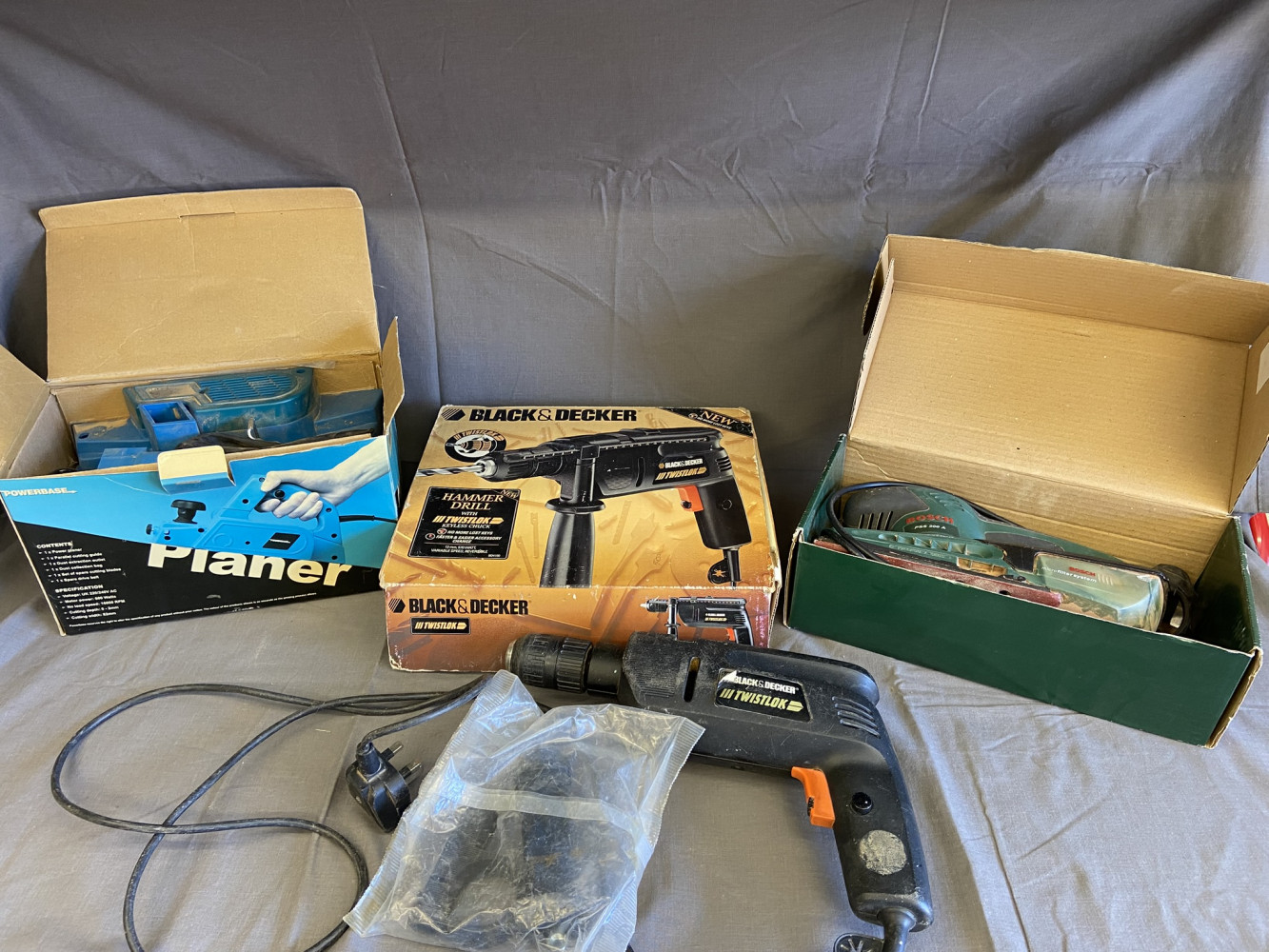 Power Tools, Planer, Drill and Sander