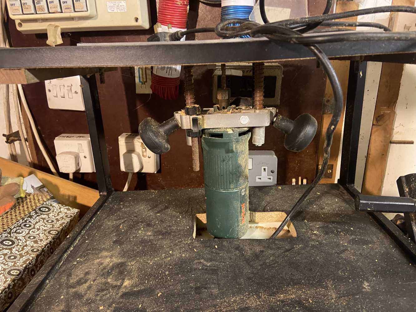 Handmade router table