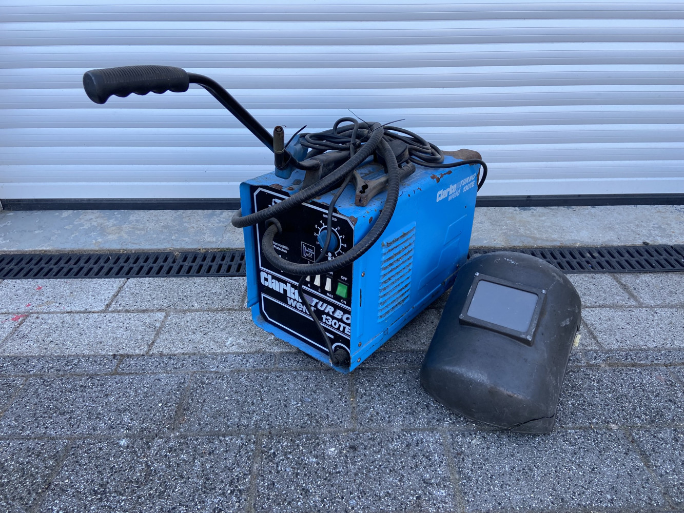 Clarke Turbo 130TE welder and Mask