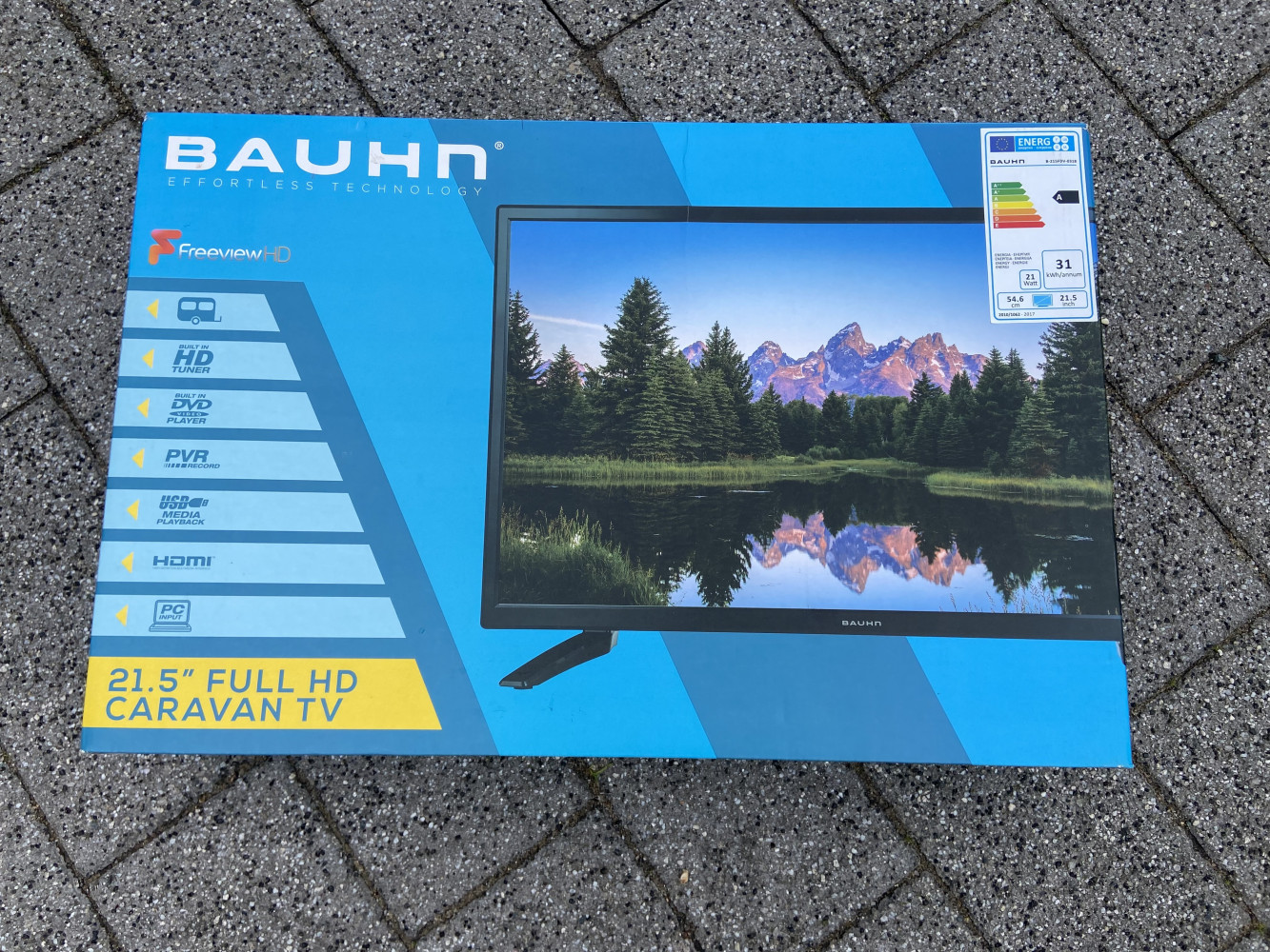 Camping and caravan tele