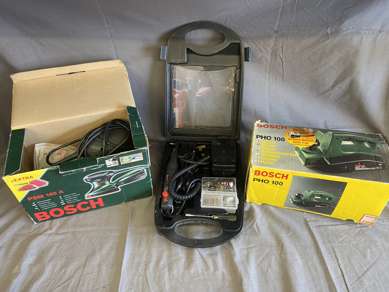 Power tools, Planer, Sander and multi tool 