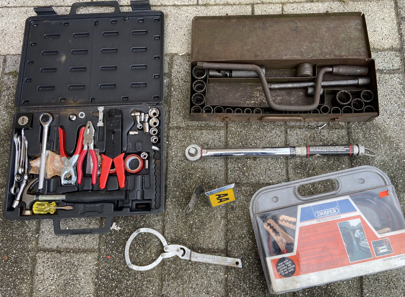 Garage and car tools