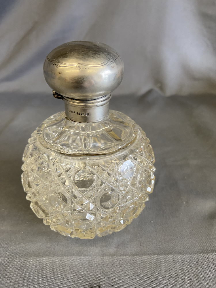 Silver Hallmarked Perfume Bottle