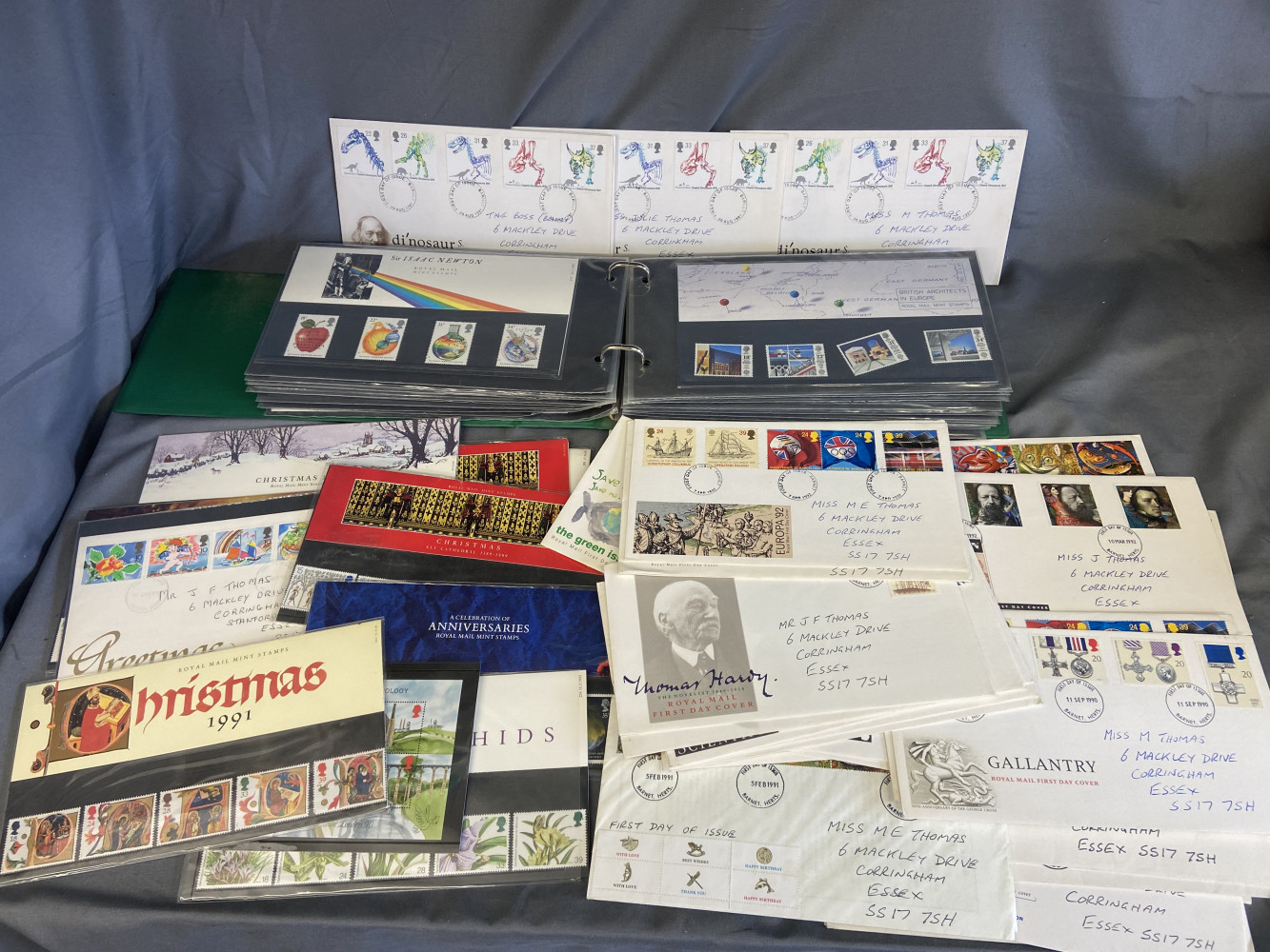 Huge lot of First Day Covers, large album full and over 50 lose posted sets