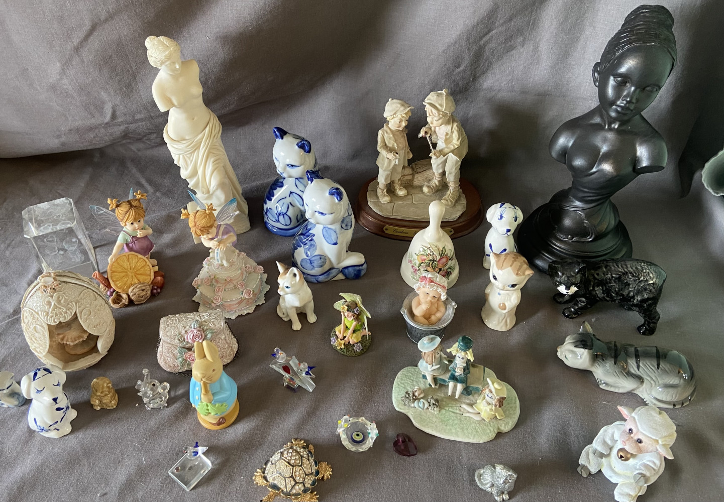 Lots of figurines and collectables