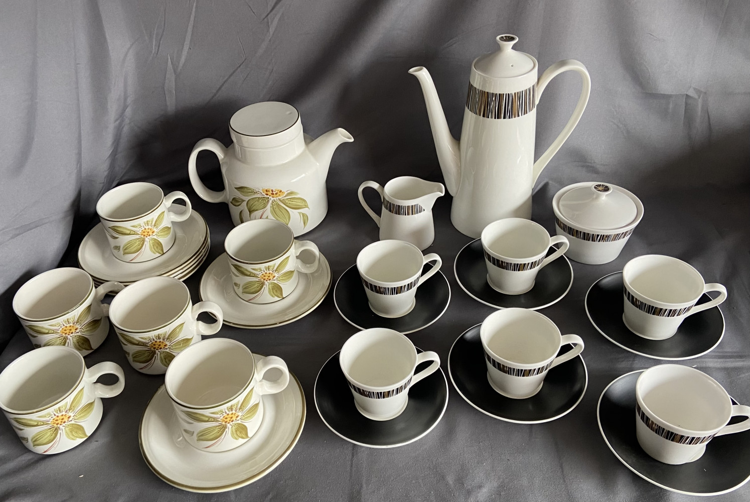 Royal Tuscan Coffee Set and a Doverstone Teaset