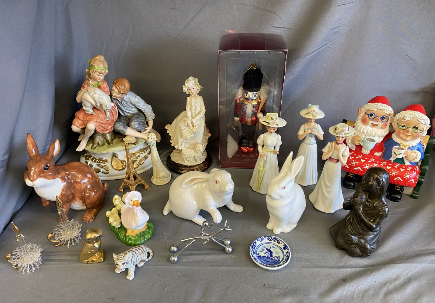 Large lot of mixed figures and statues