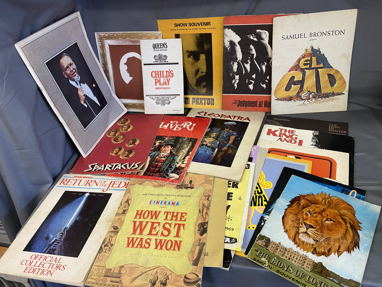 Vintage theatre and film programs